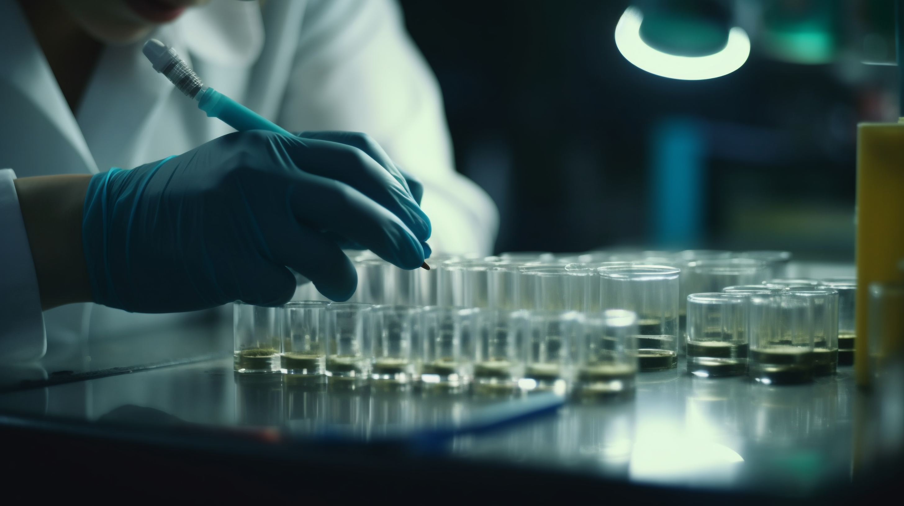 攝圖網(wǎng)_600004182_科學(xué)家使用移液管將樣品轉(zhuǎn)移到實驗室(非企業(yè)商用)